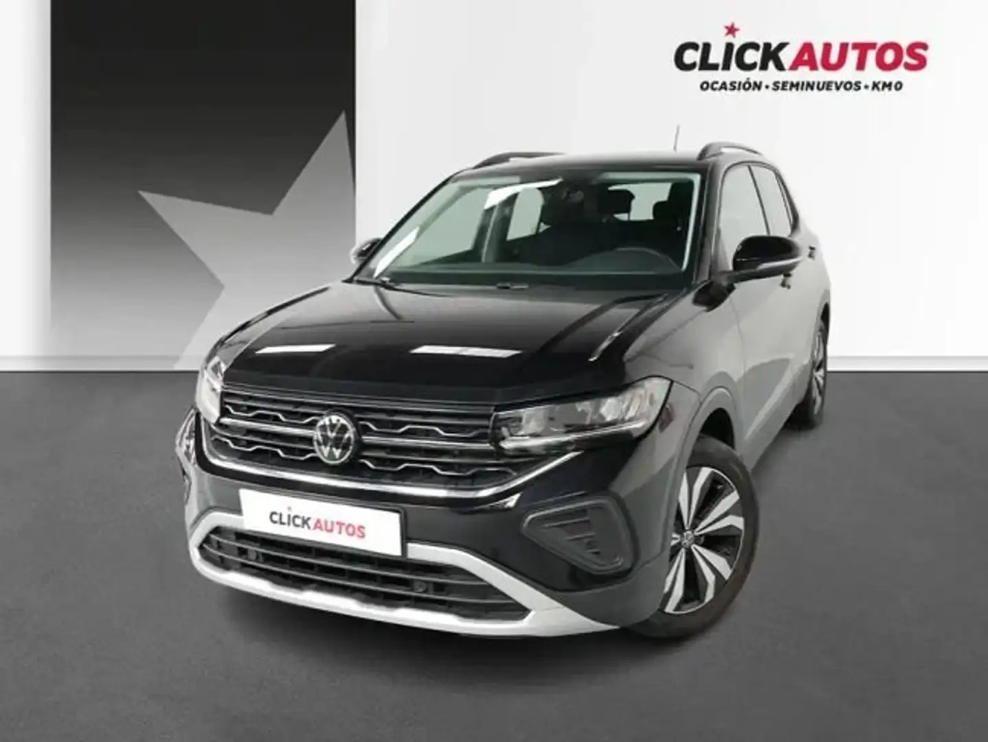 Volkswagen T-Cross 1.0 TSI Más 70kW Negro - 1