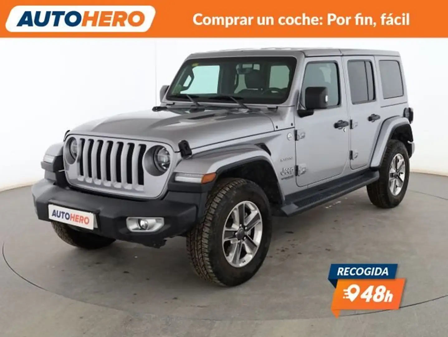 Jeep Wrangler 2.2 CRDi Sahara Plateado - 1