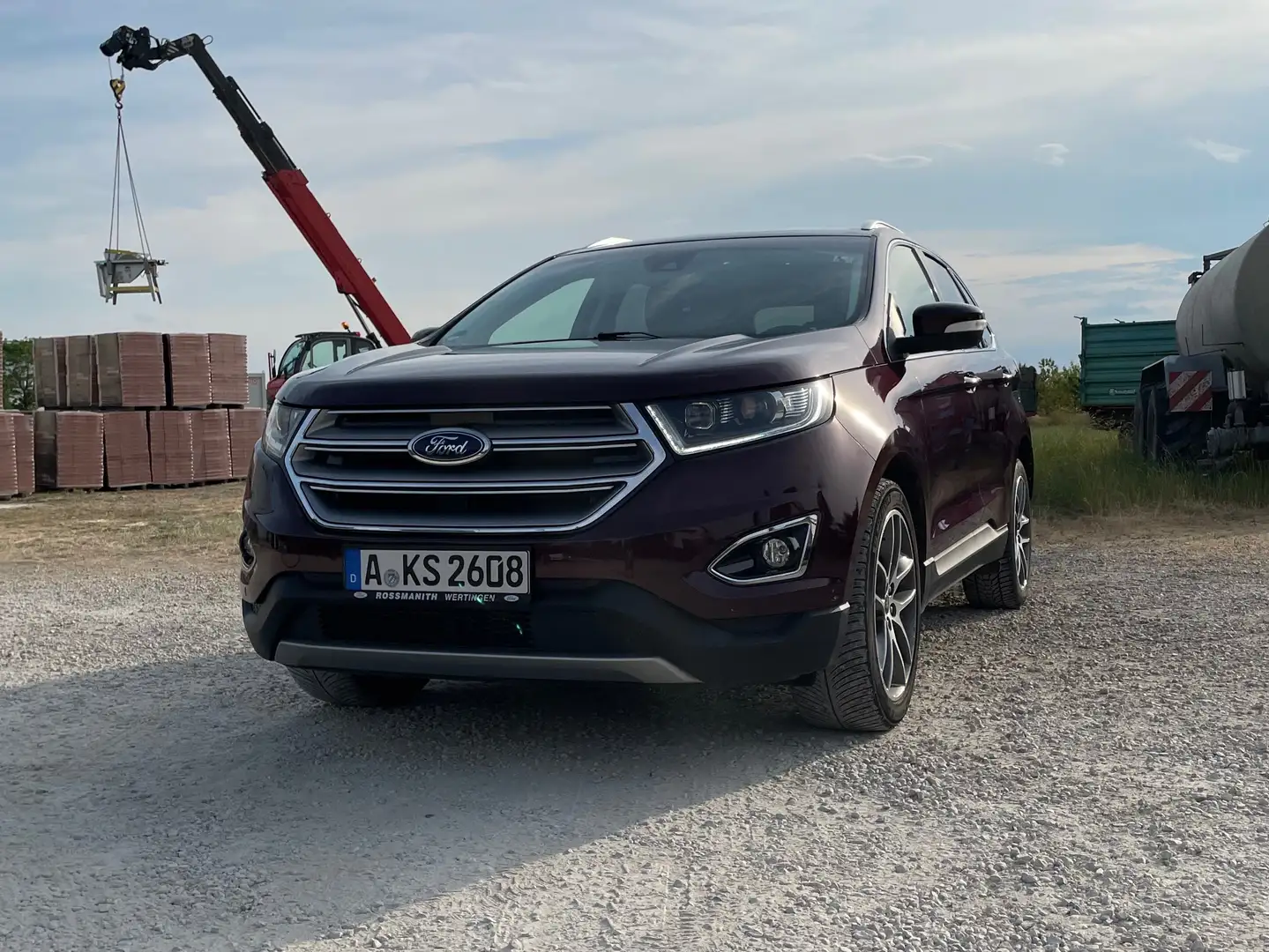 Ford Edge Edge 2.0 TDCi Bi-Turbo 4x4 Titanium Piros - 1