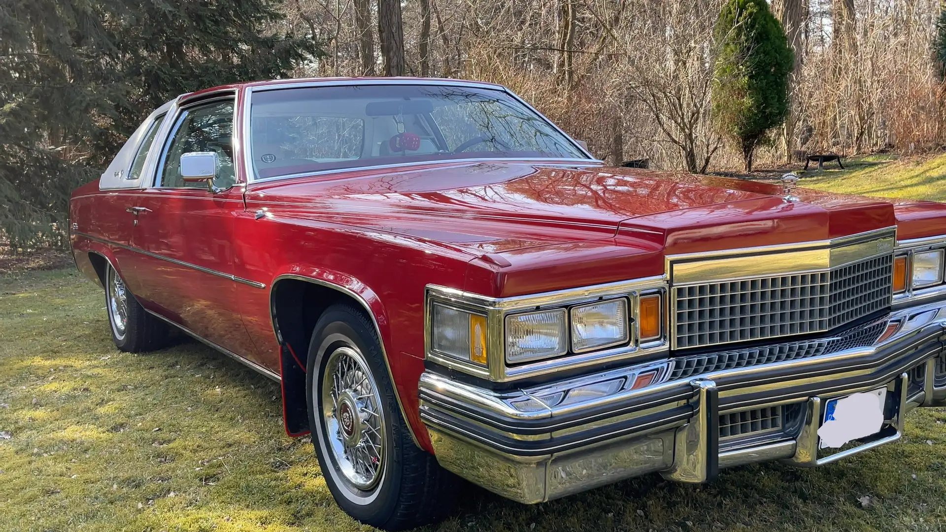 Cadillac Deville Coupe Rojo - 2