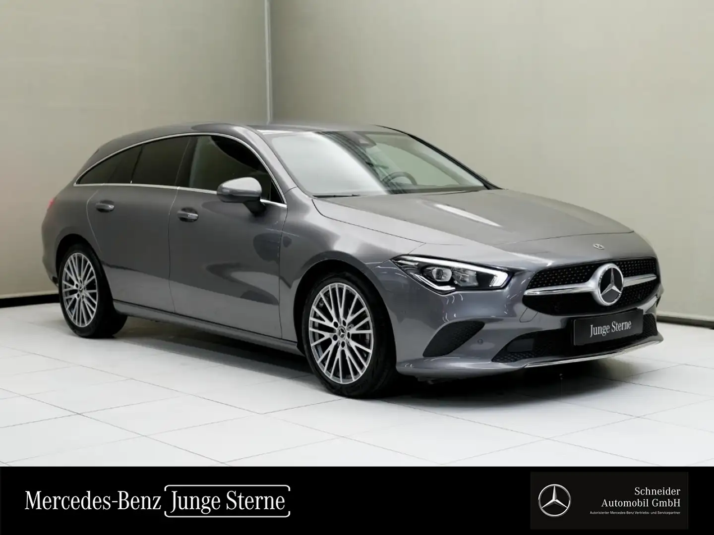 Mercedes-Benz CLA 200 d Shooting Brake LM KAM SpurW SpurH LED Gris - 1