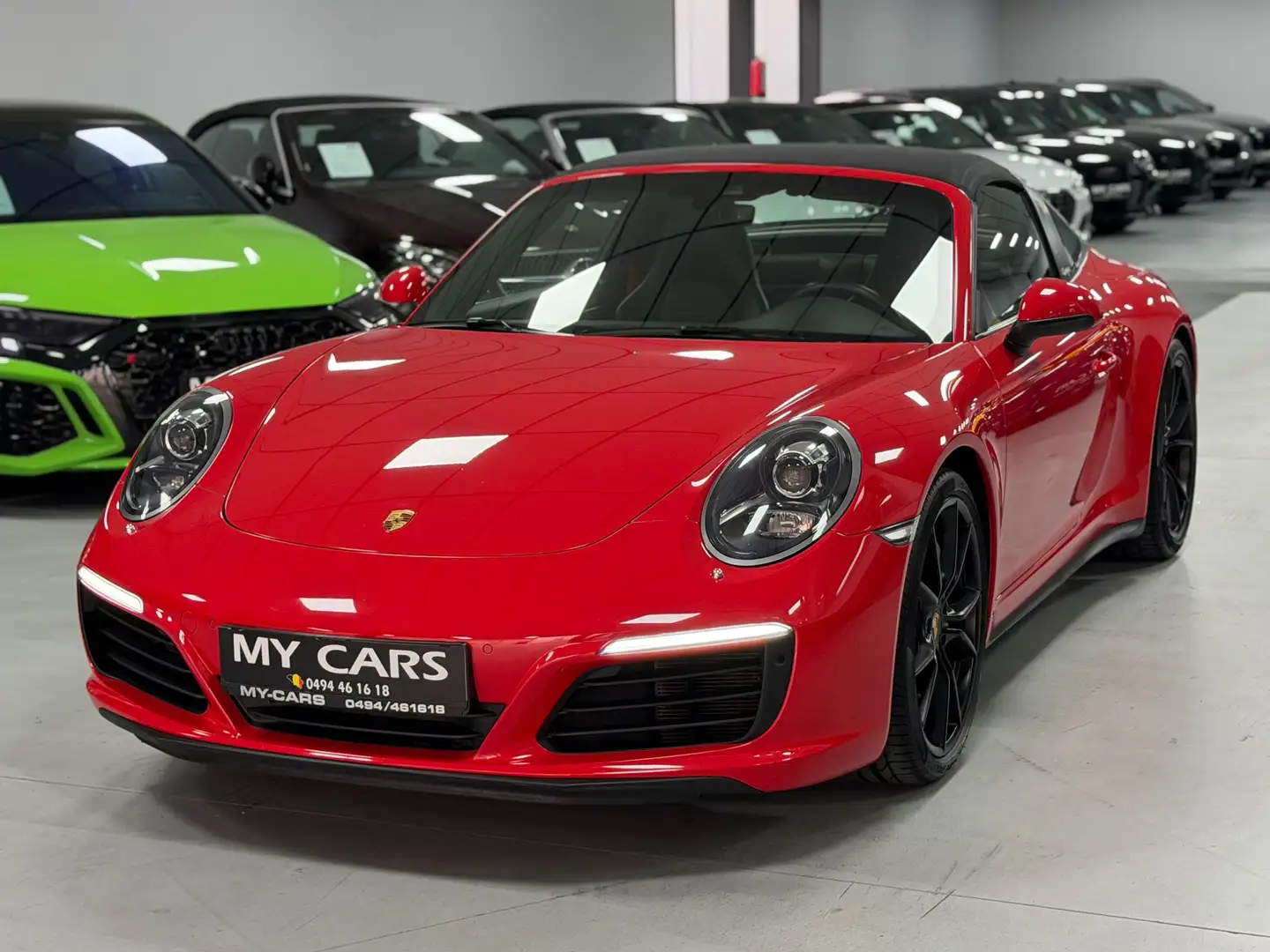 Porsche 911 -2 Targa 4 PDK 3.0 Turbo 370 Cv Full Option Black Rouge - 1