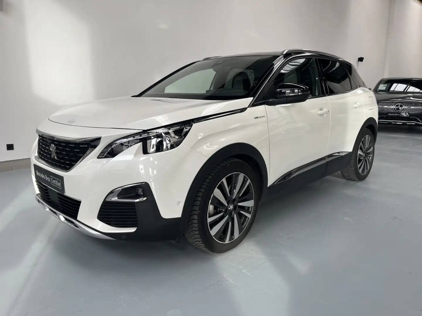Peugeot 3008 Hybrid4 300 GT Line e-EAT8 Wit - 1