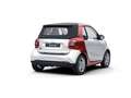 smart forTwo EQ  cabrio Weiß - thumbnail 2