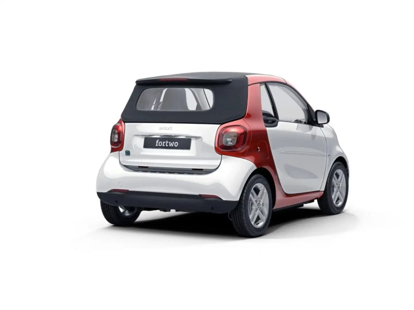 smart forTwo EQ  cabrio Weiß - 2