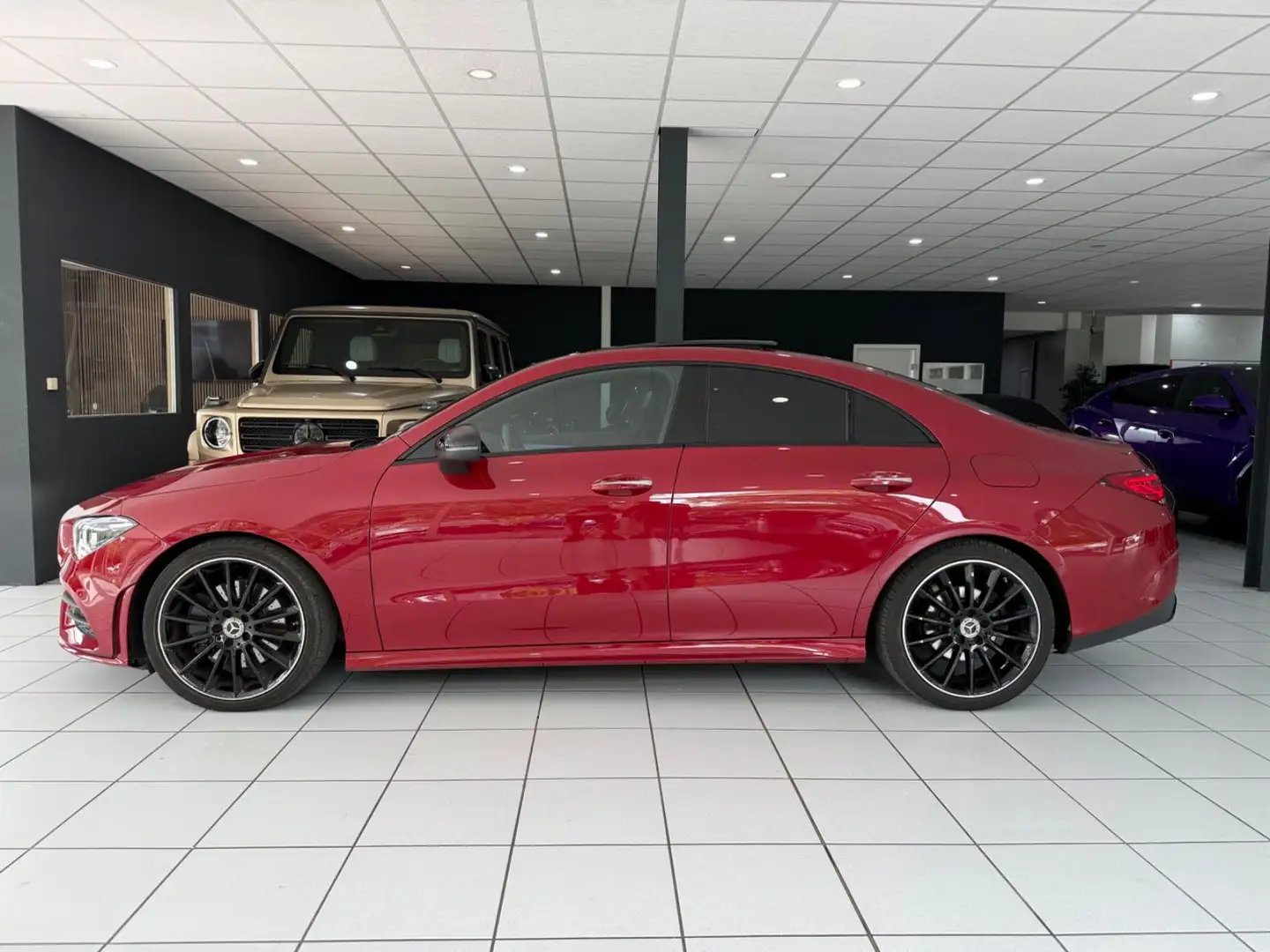 Mercedes-Benz CLA 200 Aut.*AMG-LINE*PANO*MEMORY*MBEAM*KEYLESS* Rouge - 2