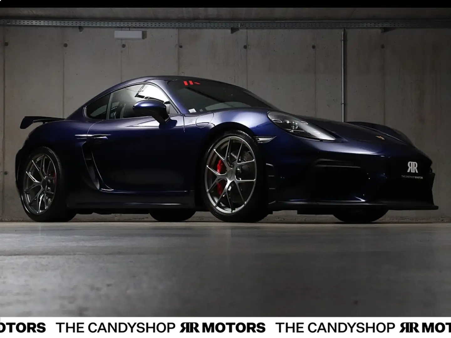 Porsche Cayman 718 Cayman GT4 *Manthey_Racing_Kit* Blau - 2