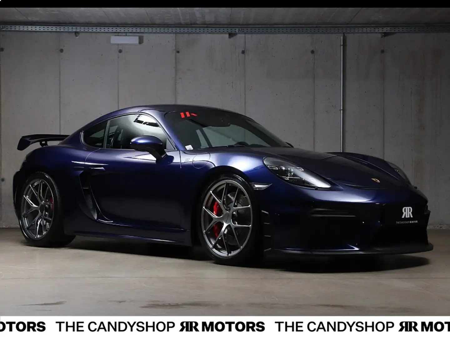 Porsche Cayman 718 Cayman GT4 *Manthey_Racing_Kit* Blau - 1
