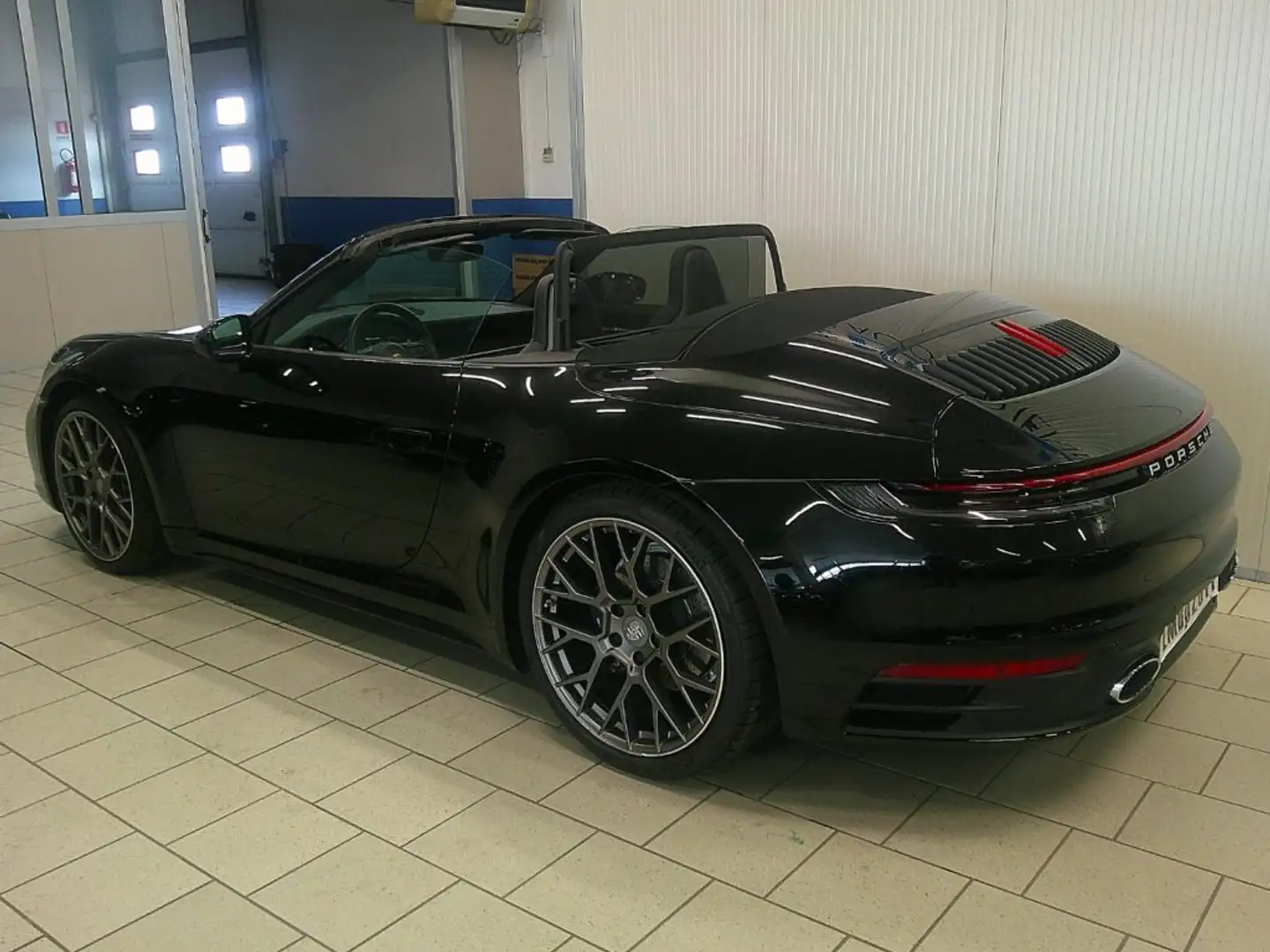 Porsche 992 911 Carrera Cabriolet Pelle Navi Led  Iva Esposta Nero - 2