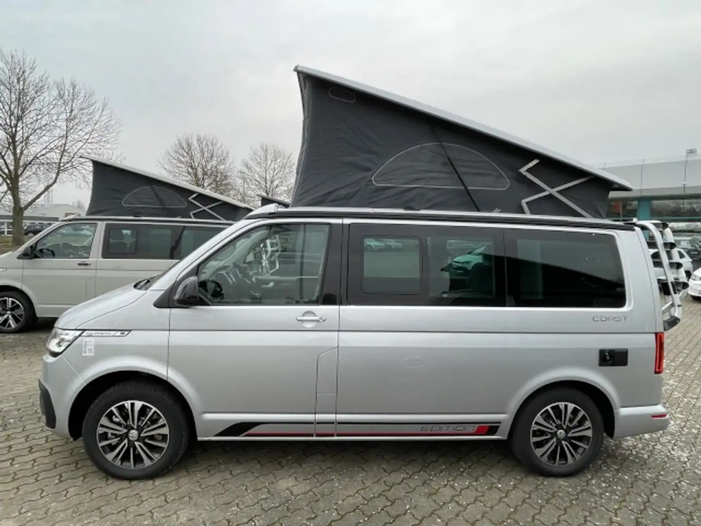 Volkswagen T6.1 California Coast Edition 2,0 l TDI 110 kW DSG Klima Argent - 2