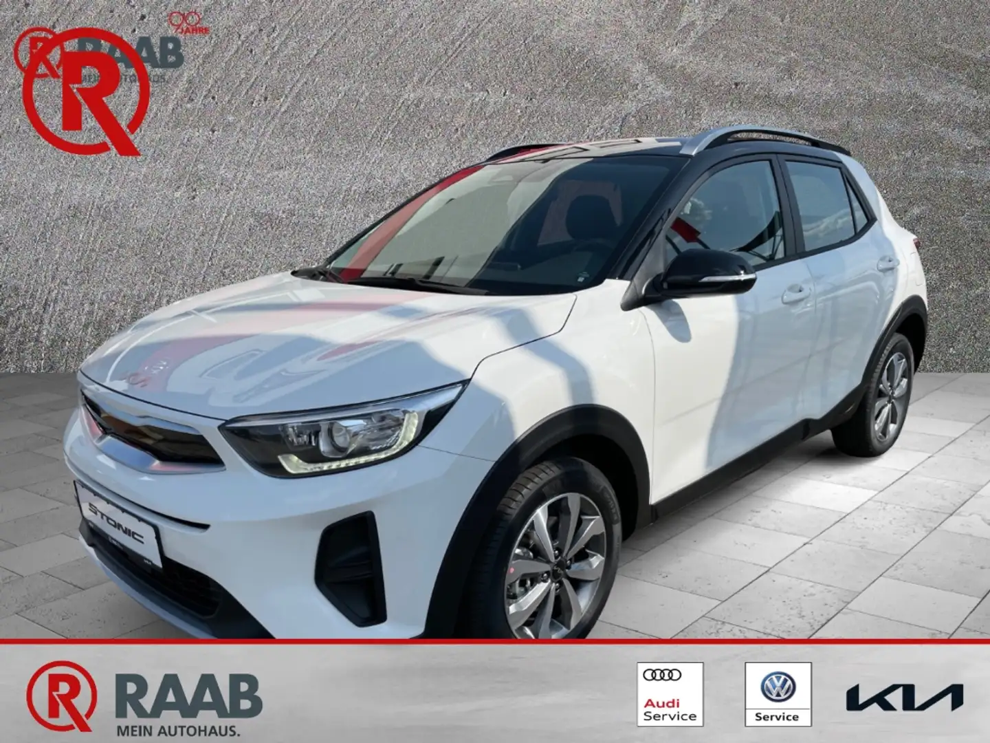 Kia Stonic Vision 1.0 T-GDI EU6d Navi Apple CarPlay Android A Weiß - 1