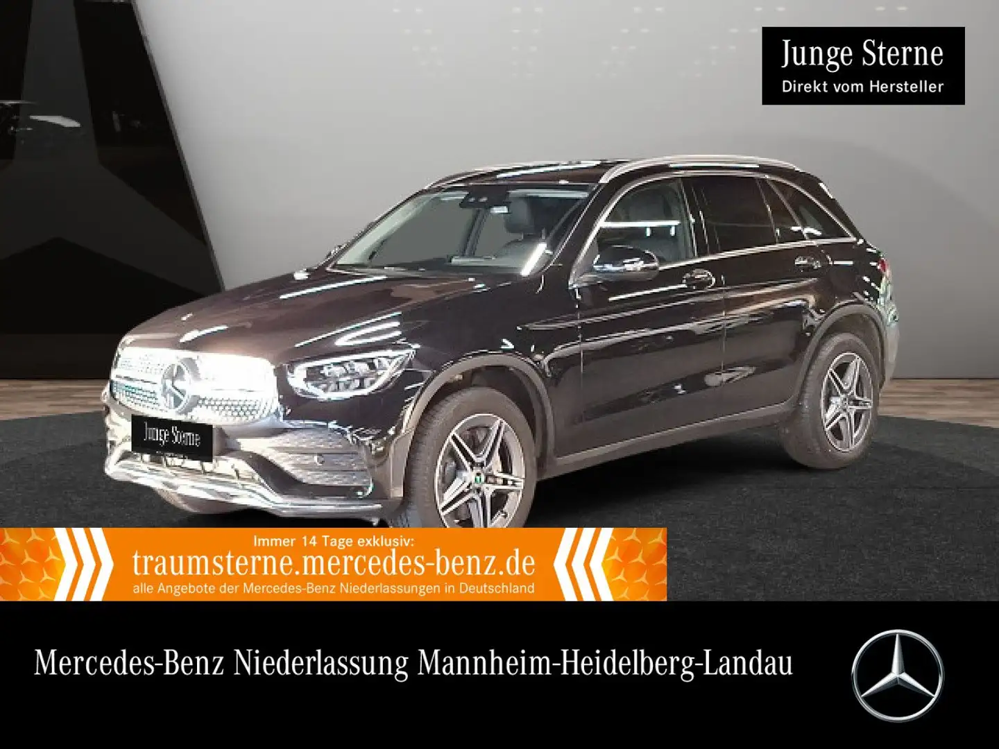 Mercedes-Benz GLC 300 e 4M AMG+LED+KAMERA+KEYLESS+9G Negro - 1