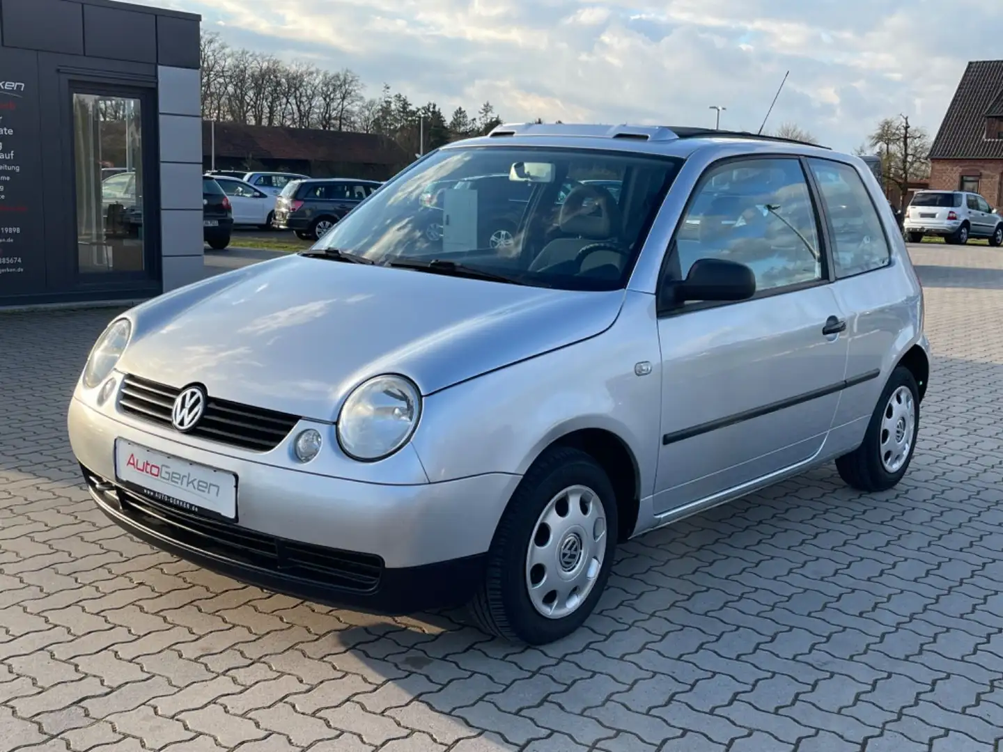 Volkswagen Lupo 1.4 TÜV NEU 2HD Faltverdeck Srebrny - 2