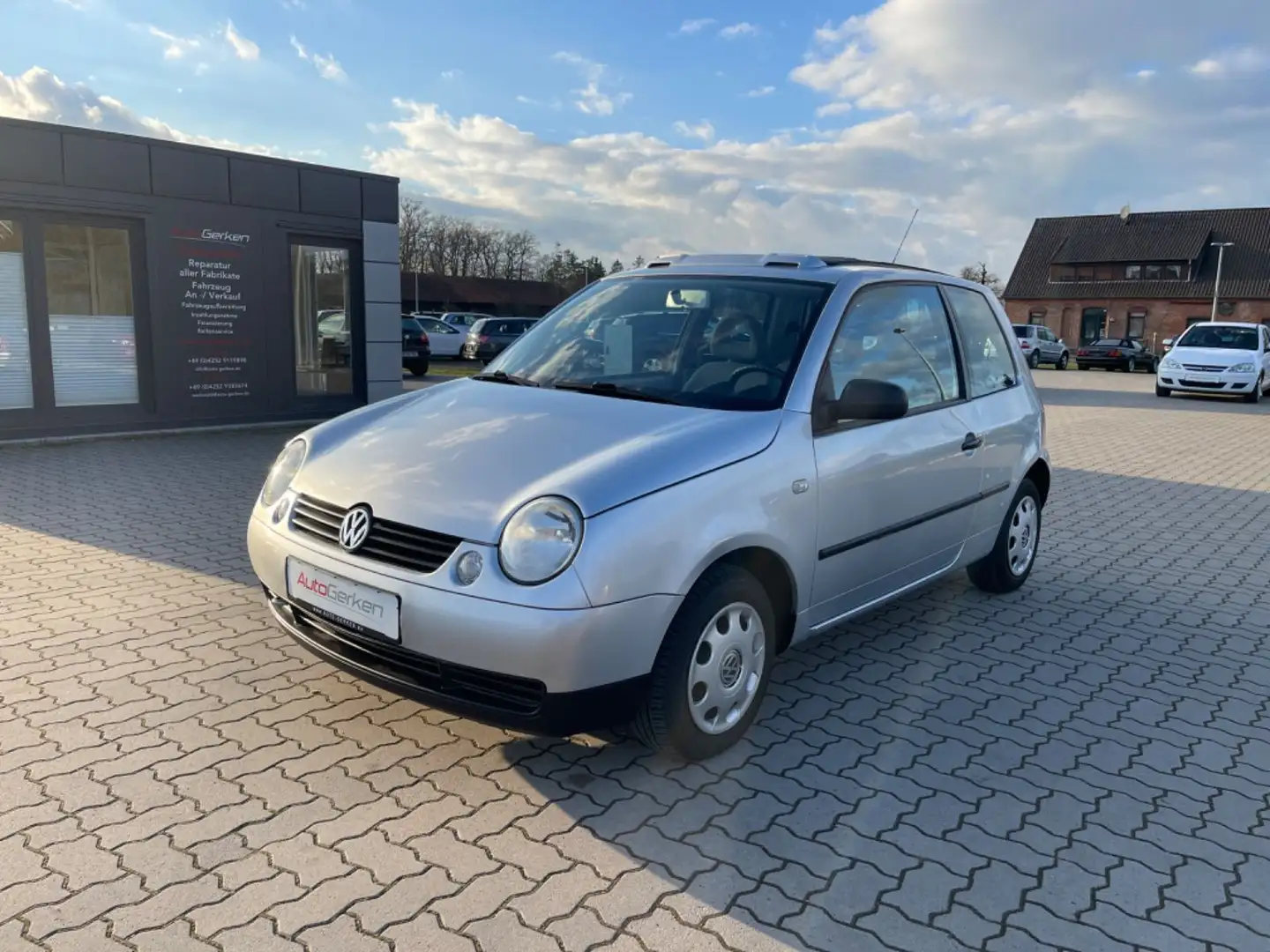 Volkswagen Lupo 1.4 TÜV NEU 2HD Faltverdeck Srebrny - 1