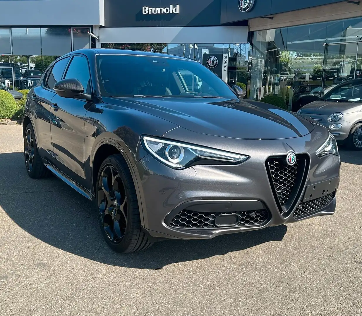Alfa Romeo Stelvio MY21 VELOCE TI 2.0 Turbo 16V 280PS Gris - 2
