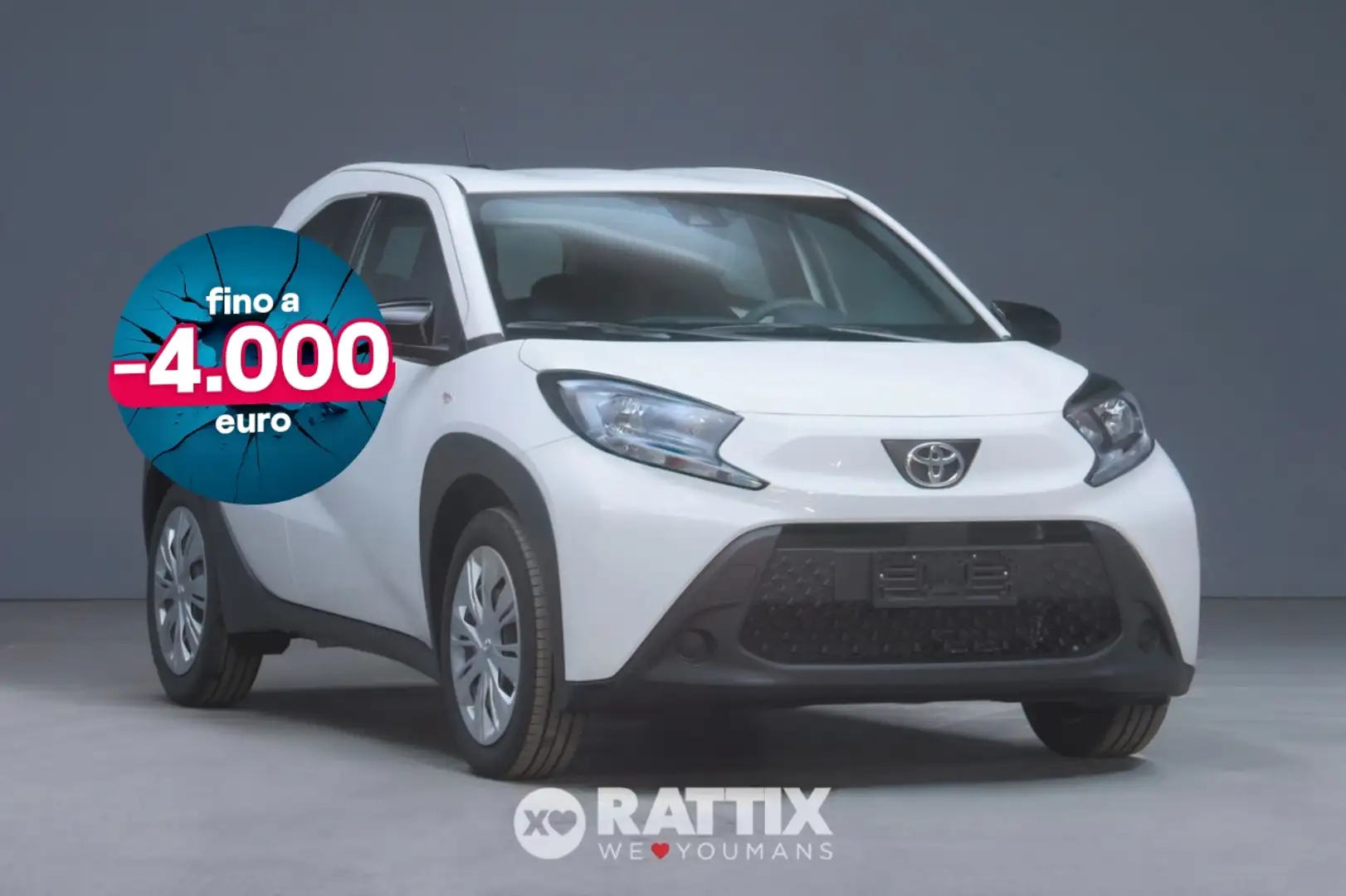 Toyota Aygo X 1.0 72CV Active s-CVT Bianco - 1