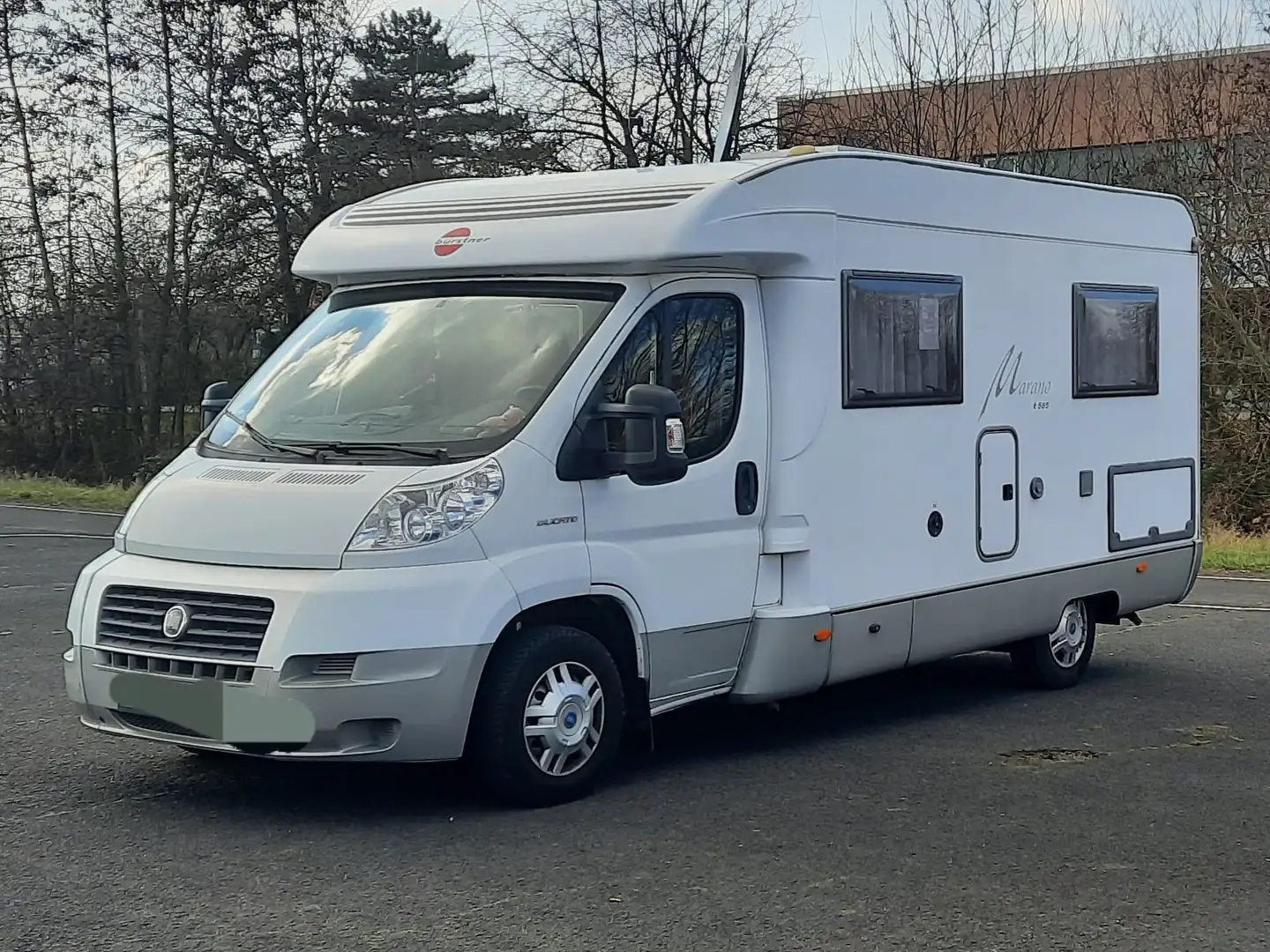 Fiat Ducato Wohnmobil Bürstner Marano T585 Weiß - 1