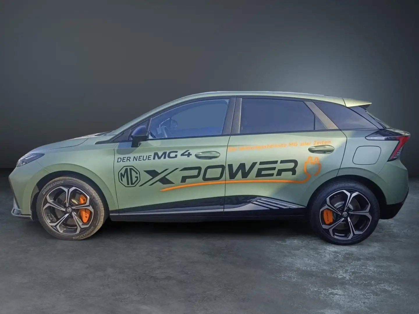 MG MG4 X-Power 360-Grad ACC KEYLESS Automatik, Allrad Verde - 2