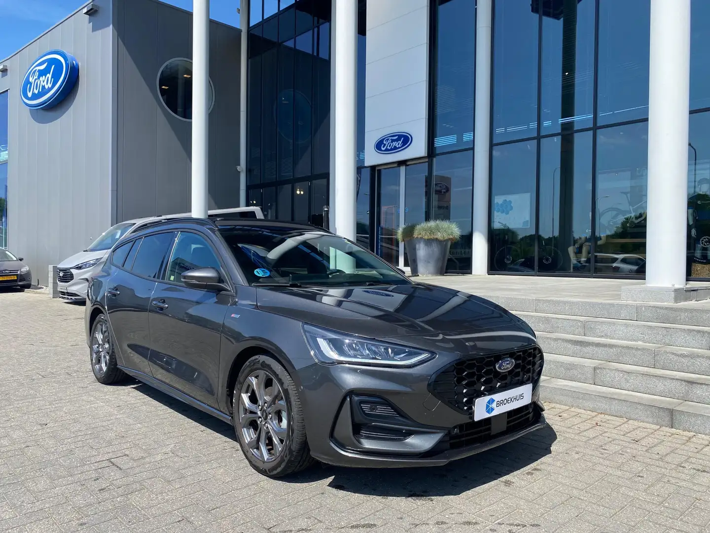 Ford Focus Wagon 1.0 E.B. 155PK Hybrid ST Line | Pano-Dak | C Gris - 1