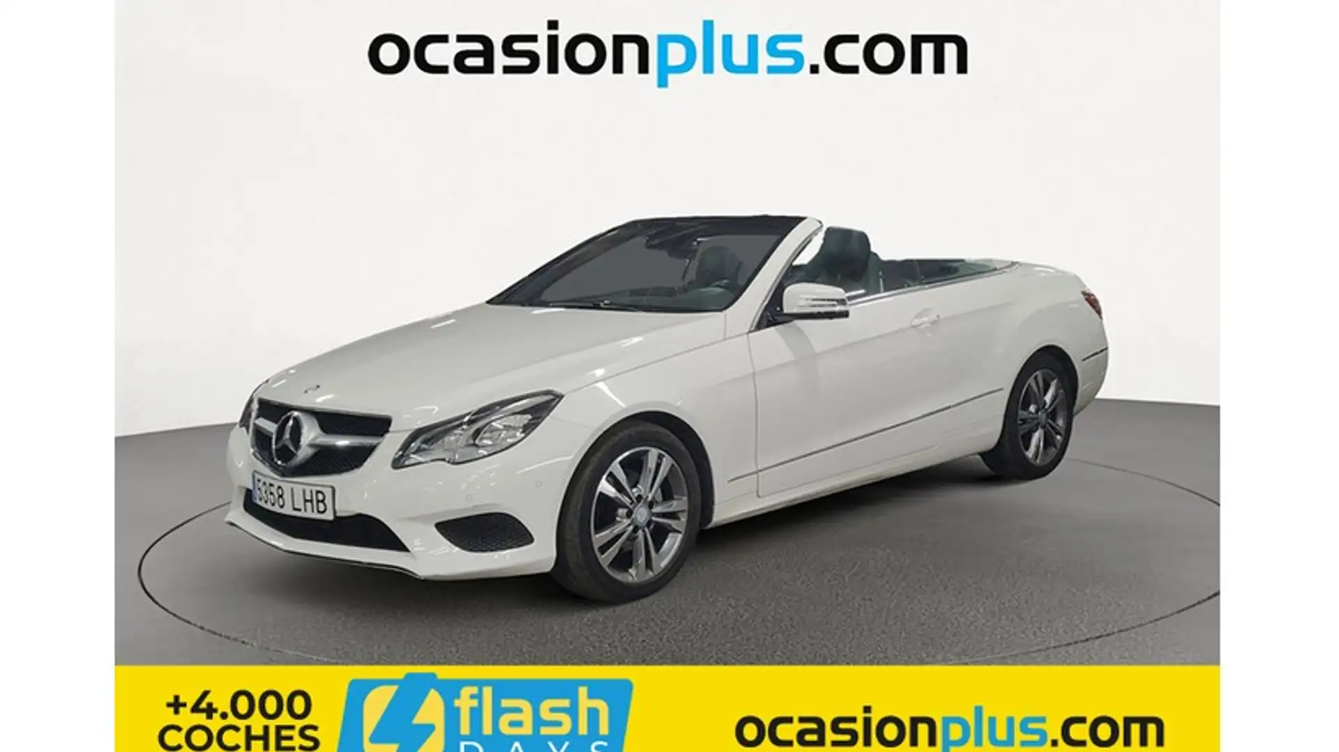 Mercedes-Benz E 220 Cabrio 220BlueTec 9G-Tronic (4.75) Blanco - 1