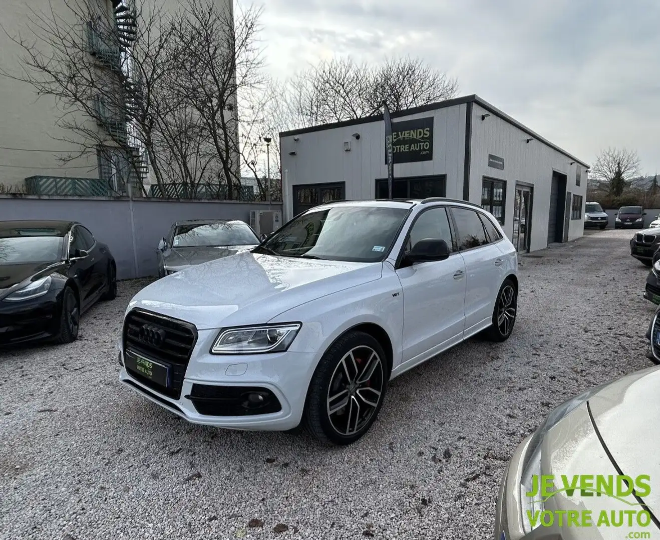 Audi SQ5 Plus 3.0 V6 BiTDI 340ch Quattro Tiptronic Blanc - 1