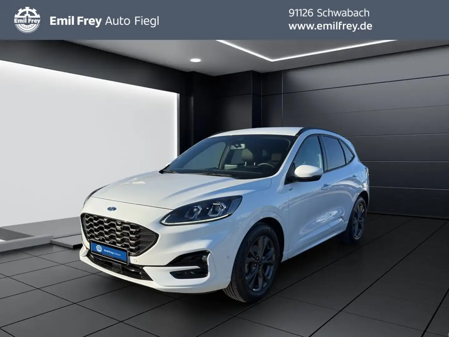 Ford Kuga 2.0 EcoBlue Aut. ST-LINE X 88 kW, 5-türig (Di Weiß - 1