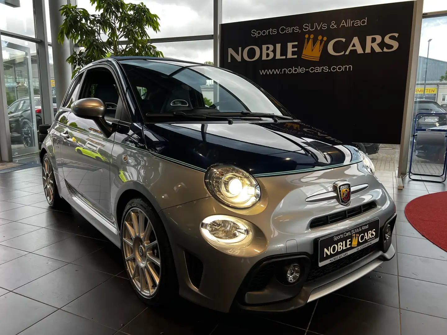 Abarth 695C Rivale 175th Anniversary XEN NAVI LEDER Sitzheizu Szary - 1