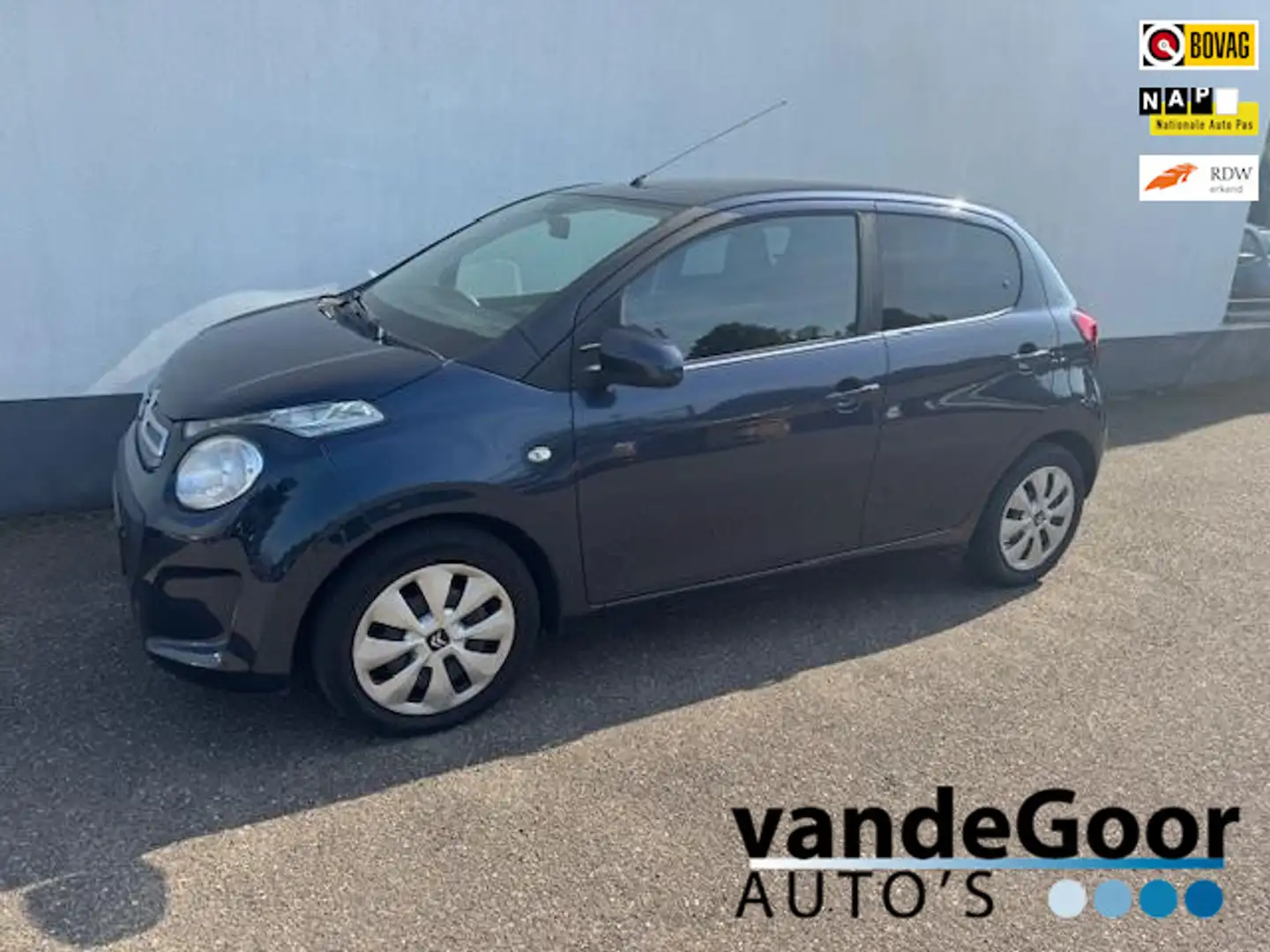 Citroen C1 1.0 e-VTi Feel,'18, 5-DRS, 77000 KM, IN KEURIGE ST Bleu - 1