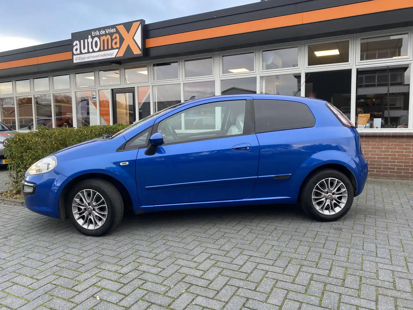 Fiat Punto Evo 1.2 Pop |Airco|Boekjes| Blau - 2