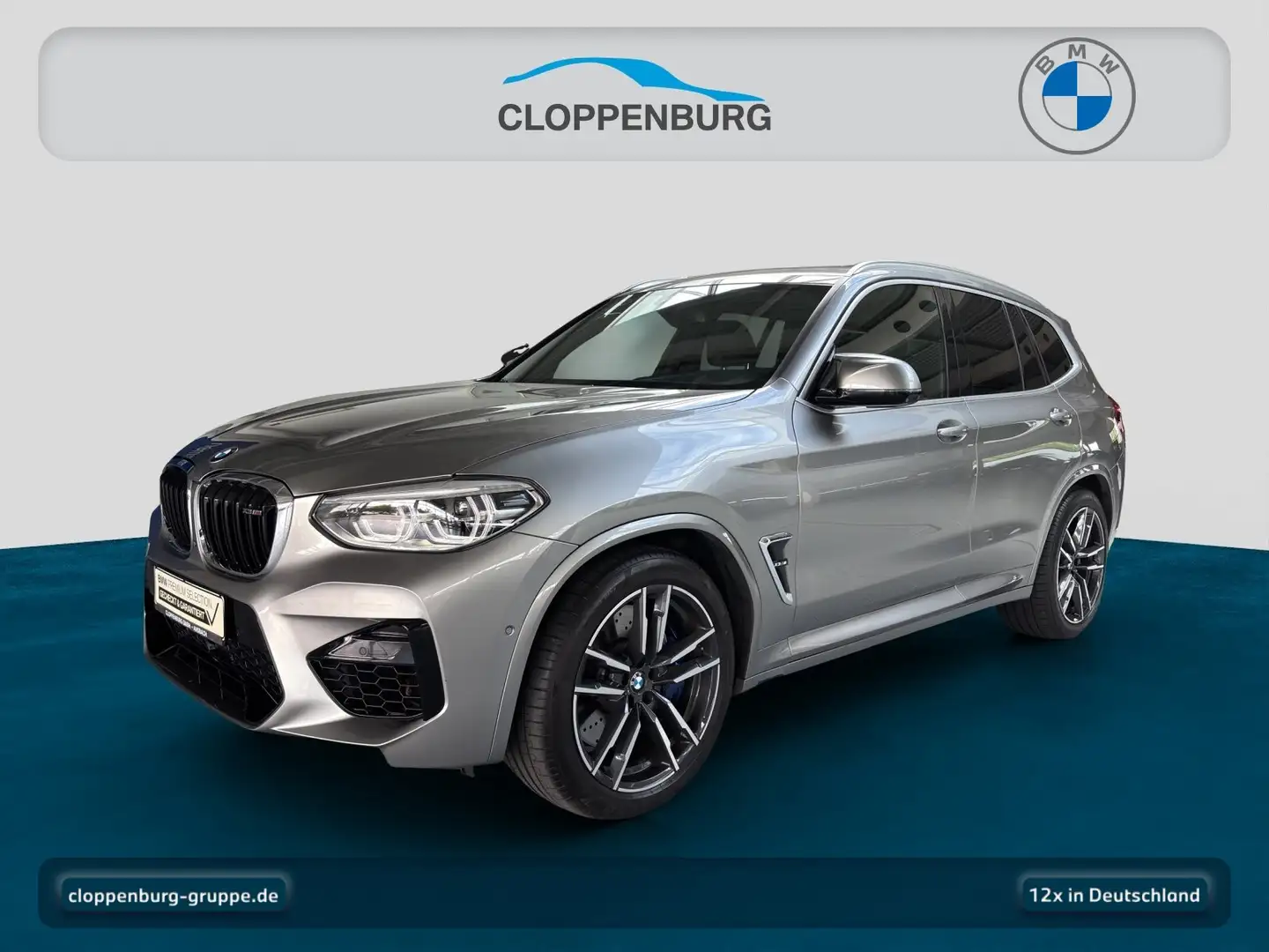 BMW X3 M M-Paket Head-Up+AHK+Navi+ACC+SHZ+KeyGO+HiFi Grau - 1
