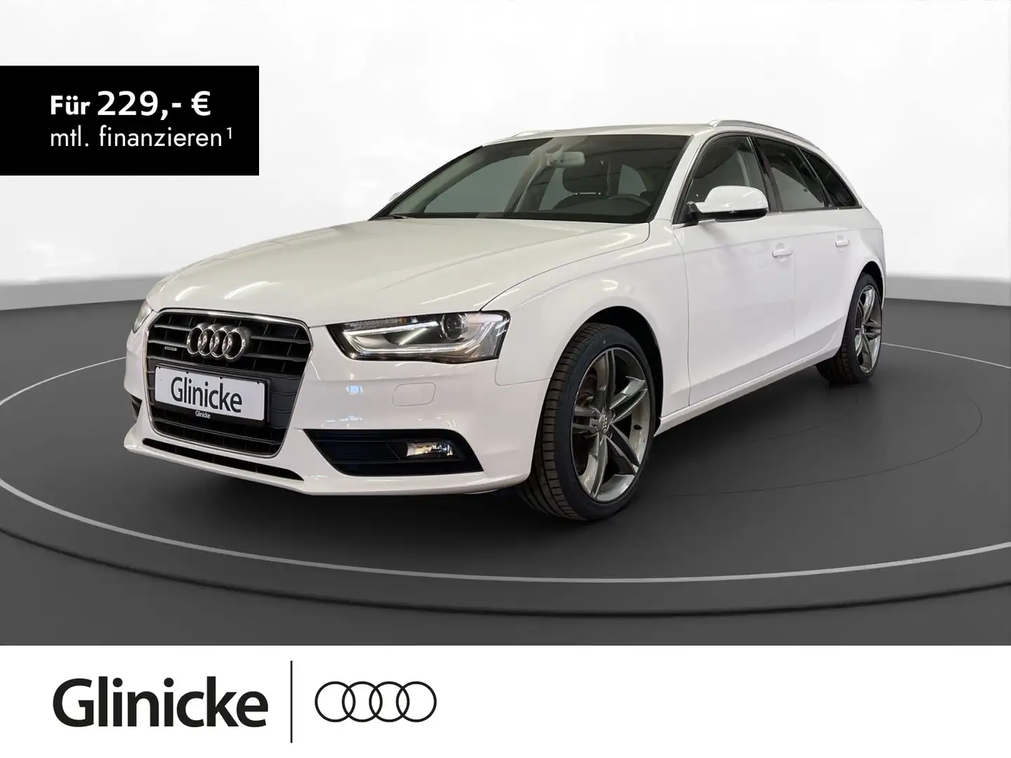 Audi A4 2.0 TDI qu. Attraction AHK Xenon LM 18" Bianco - 1