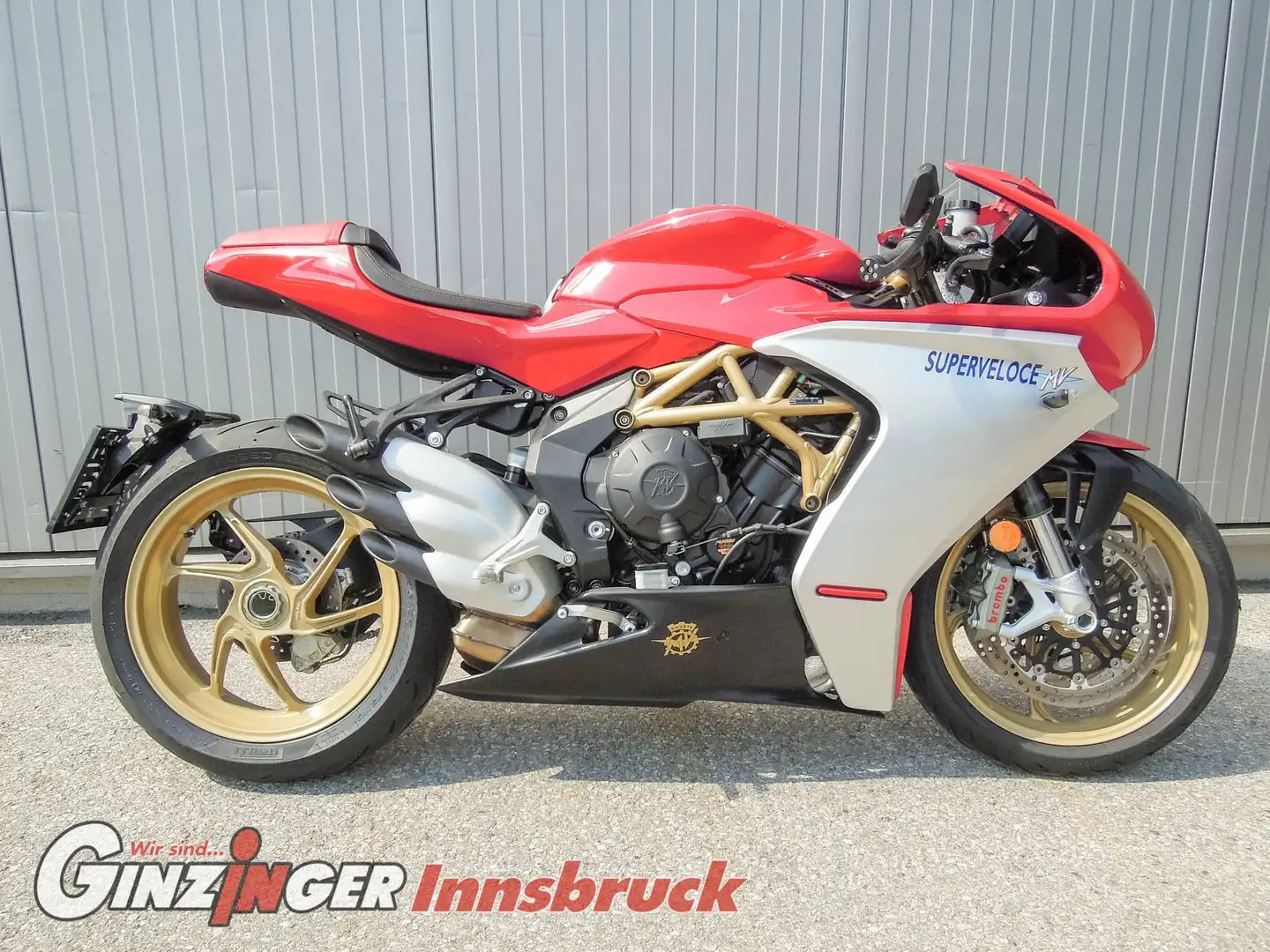 MV Agusta Superveloce 800 Sonderpreis Червоний - 2