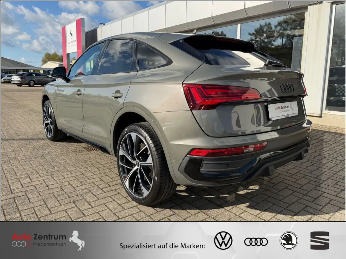 Audi Q5 40 TDI Sportback quattro S tron S-line StandHz*AHK Grau - 1