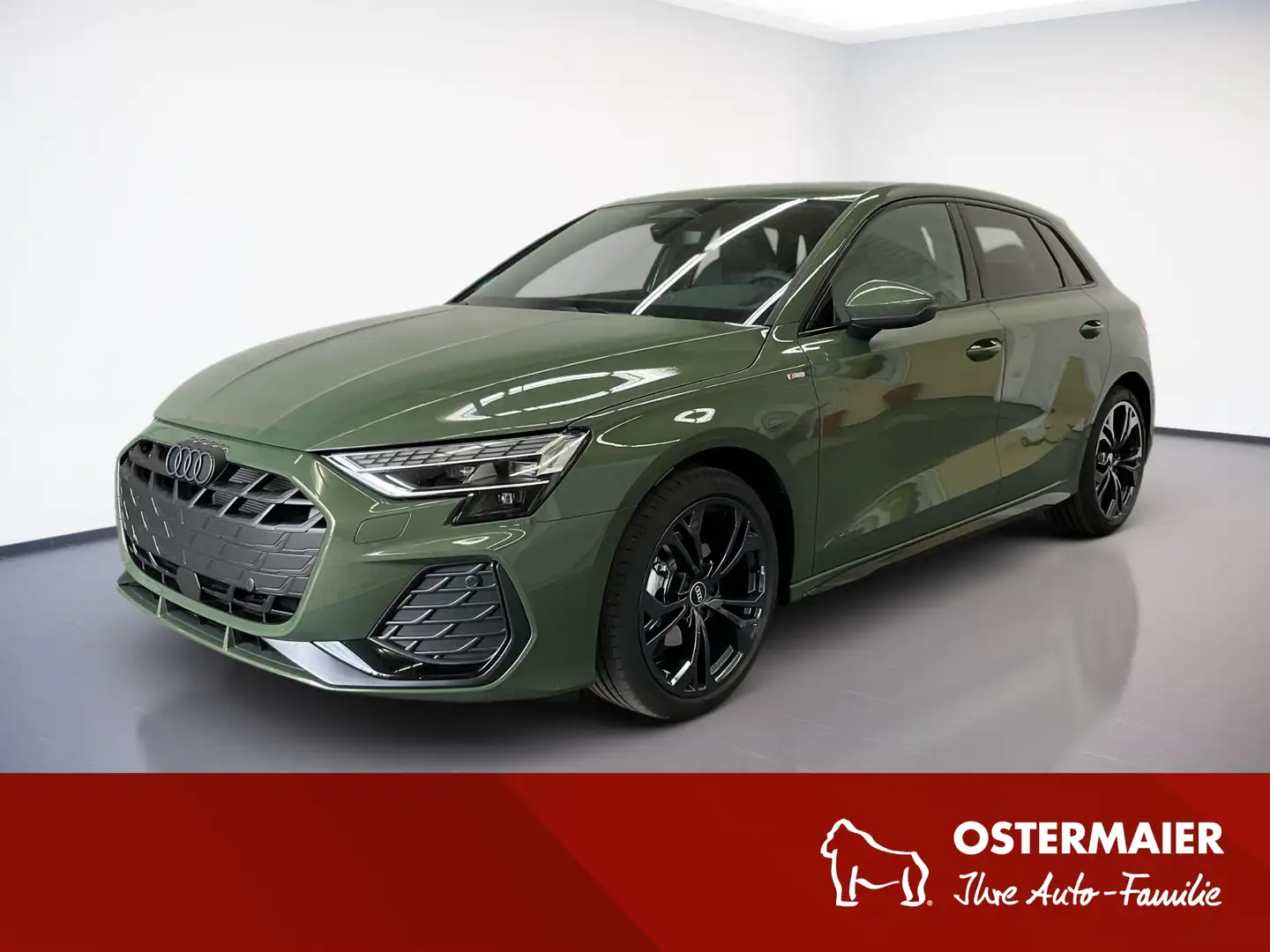 Audi A3 Sportback S line TFSI 110 kW S tronic Interieur S. Grün - 1