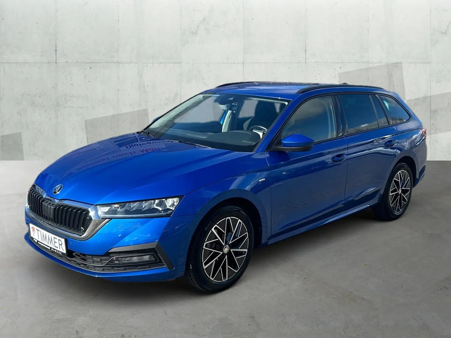 Skoda Octavia Combi 2.0 TDI DSG CLEVER *LED *RKAM *NAVI *ALU *D Blau - 2