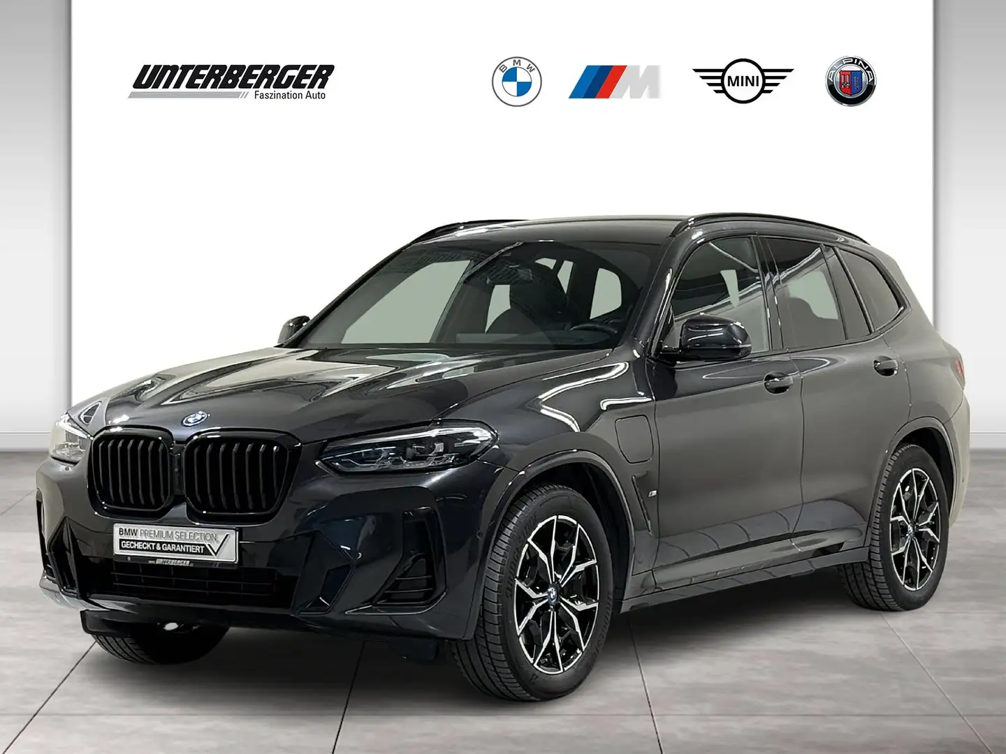 BMW X3 xDrive30e M Sportpaket AHK 360° HUD HiFi DA Grau - 1