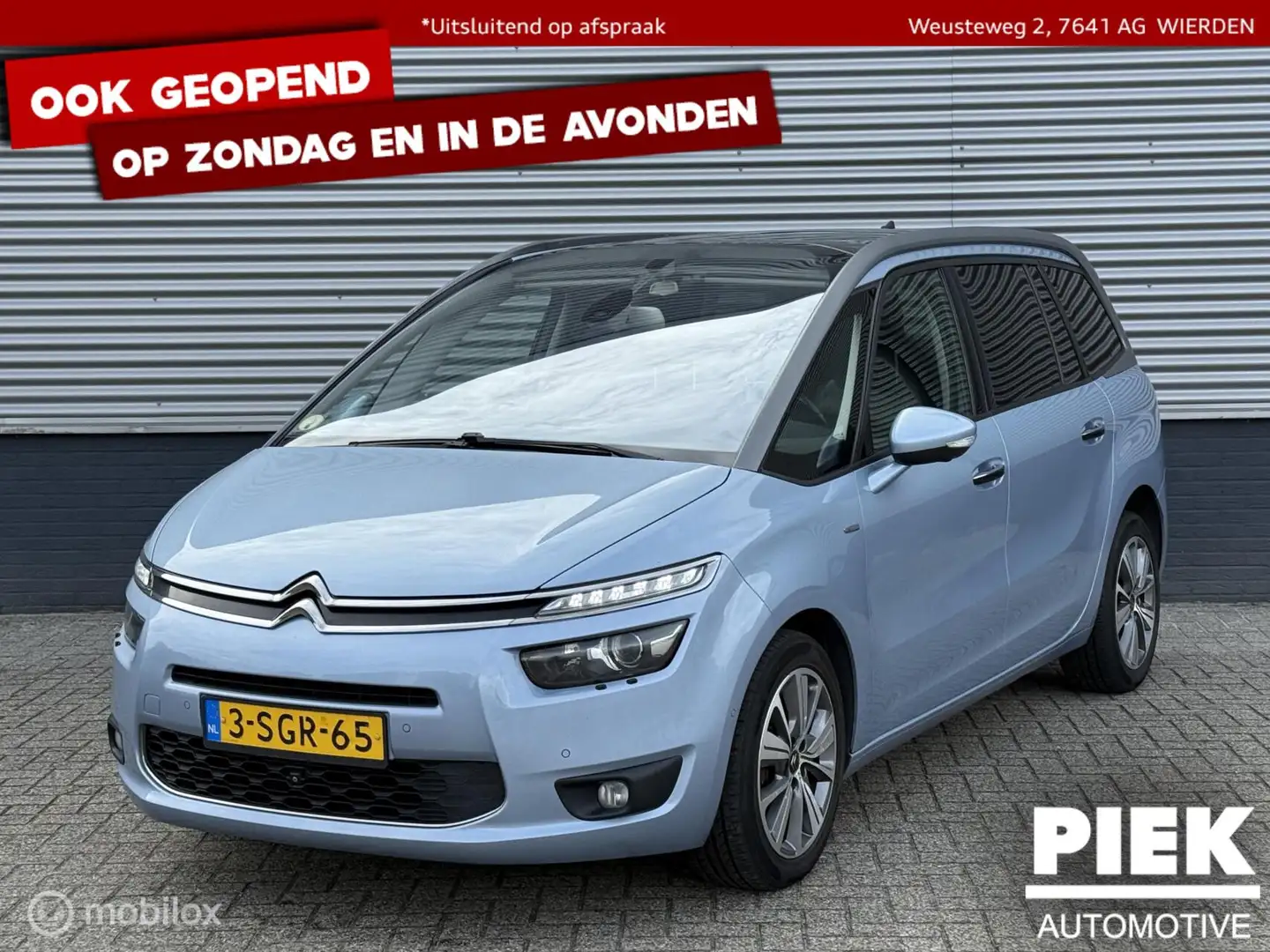 Citroen Grand C4 Picasso 1.6 HDi Exclusive Niebieski - 1