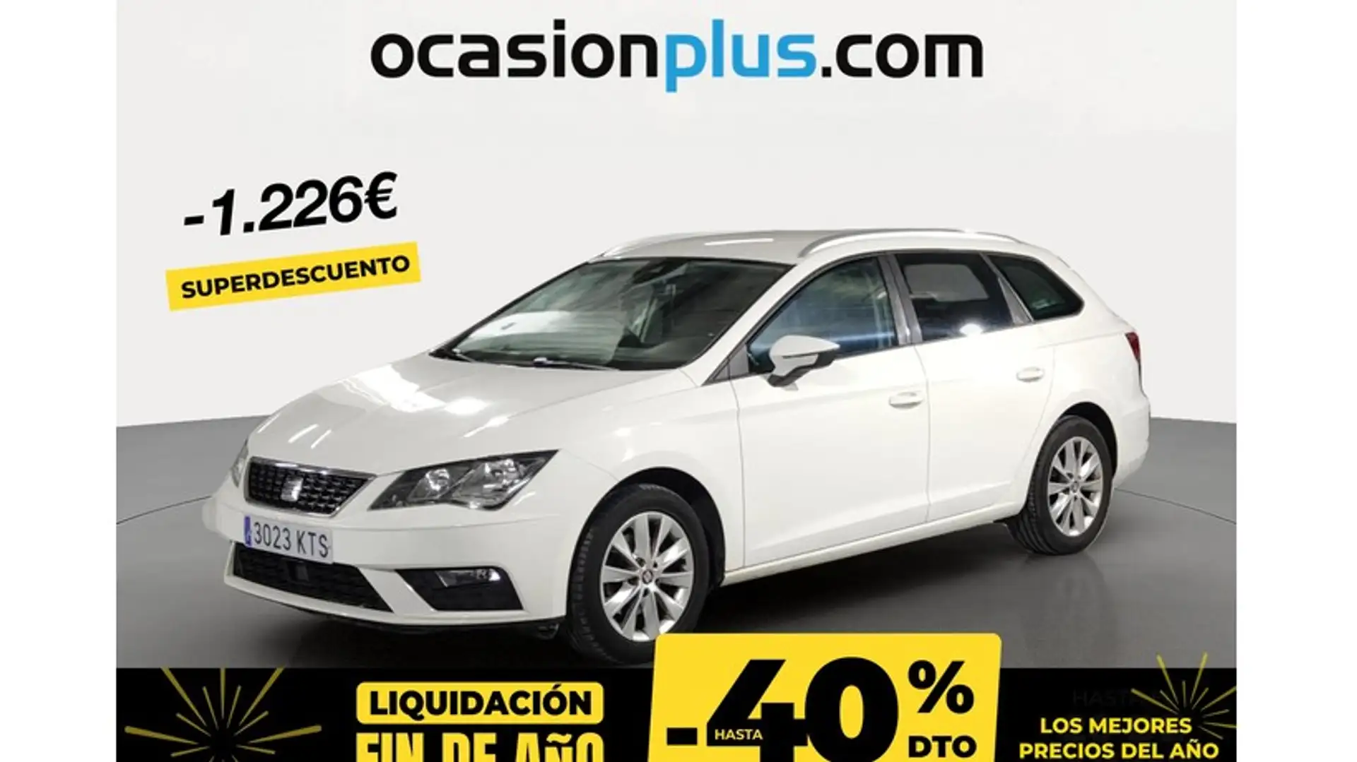 SEAT Leon ST 1.5 EcoTSI S&S Style 130 Blanc - 1