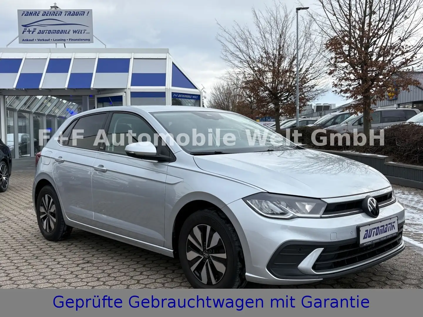 Volkswagen Polo VI Move*AUTOMATIK*1-HAND*GARANTIE*SCHECKHEF Silber - 2