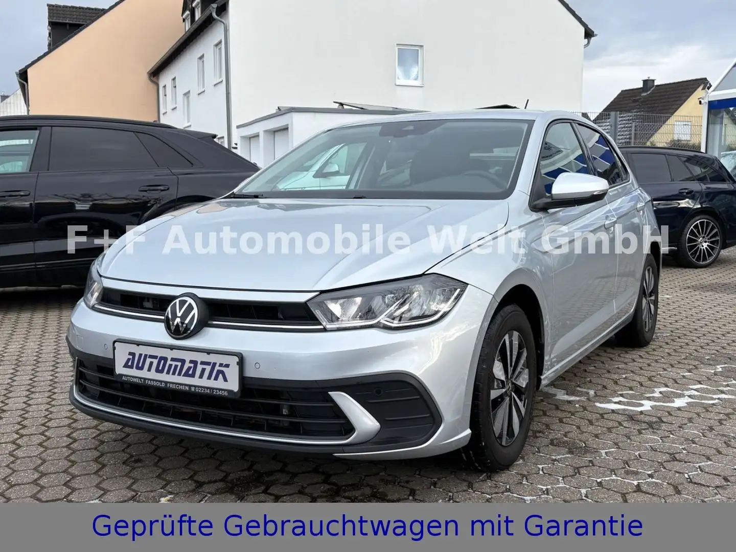 Volkswagen Polo VI Move*AUTOMATIK*1-HAND*GARANTIE*SCHECKHEF Silber - 1