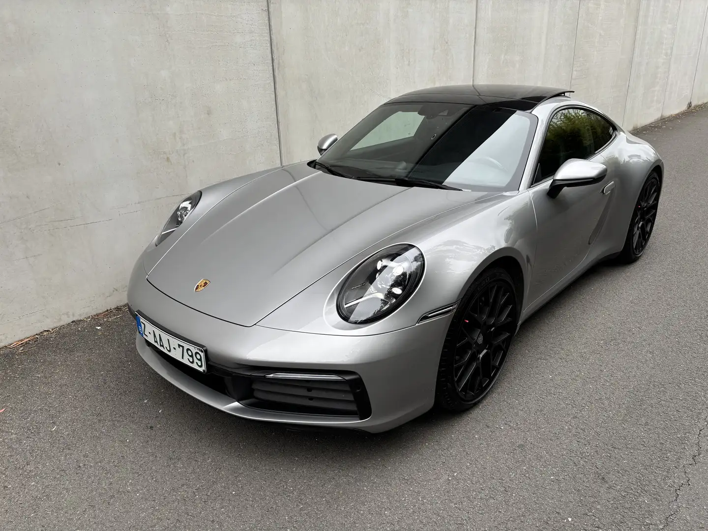 Porsche 911 (992)Carrera 2 Coupé 3.0 Turbo PDK (EU6d-TEMP) Zilver - 1