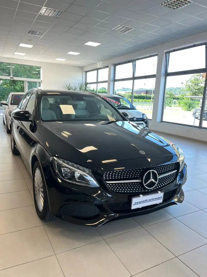 Mercedes-Benz C 200 C SW 200 d (bt) Executive auto Nero - 1