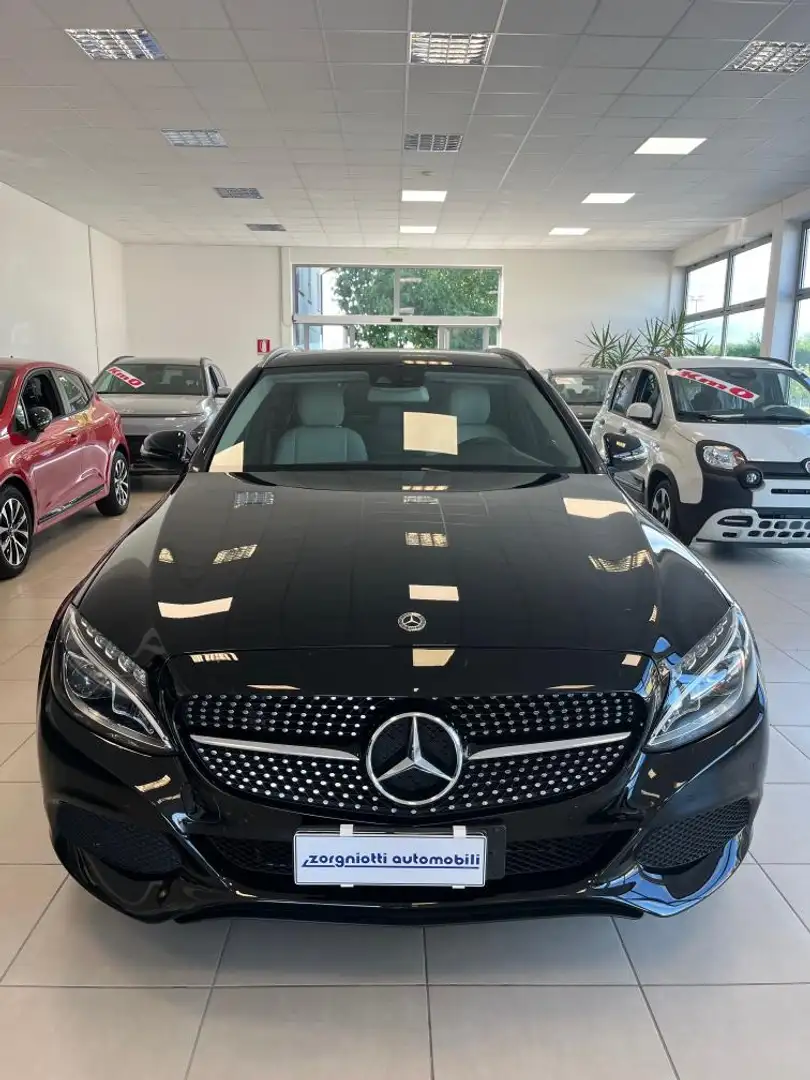 Mercedes-Benz C 200 C SW 200 d (bt) Executive auto Nero - 2