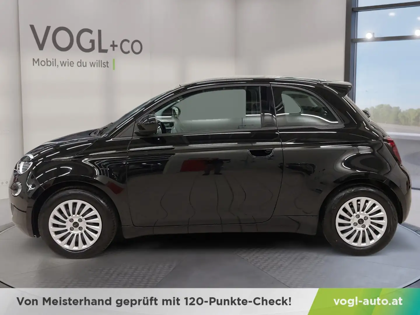 Fiat 500e Action 23,8 kWh Schwarz - 2