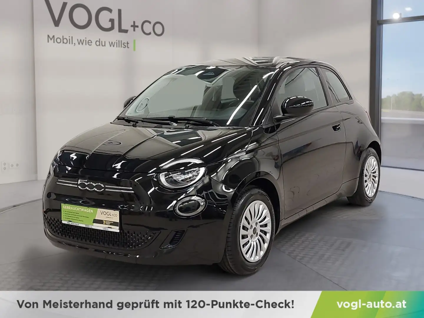Fiat 500e Action 23,8 kWh Schwarz - 1