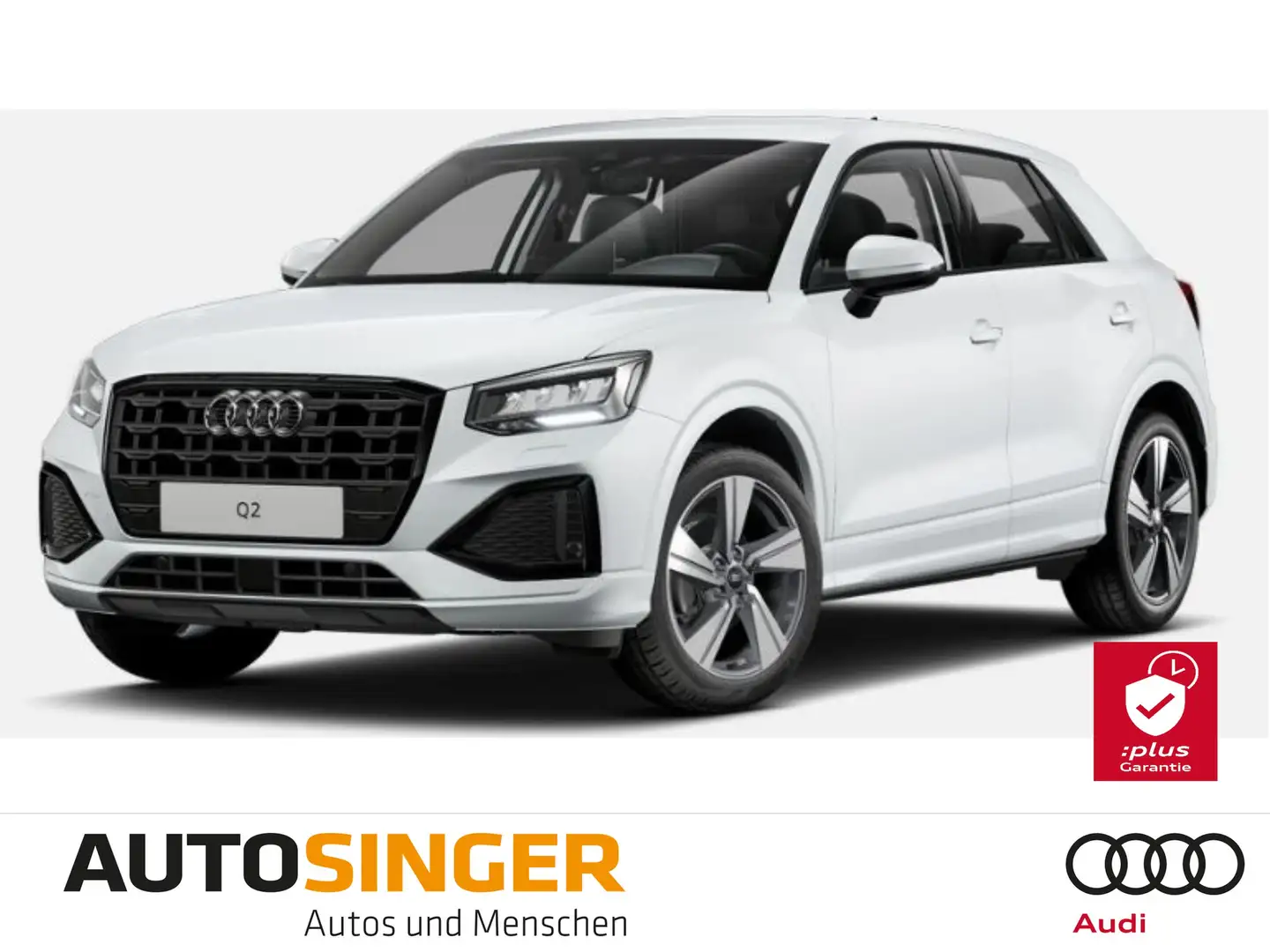 Audi Q2 advanced 35 TFSI OPTIK*AHK*CAM*ACC*SHZ*18" Weiß - 1