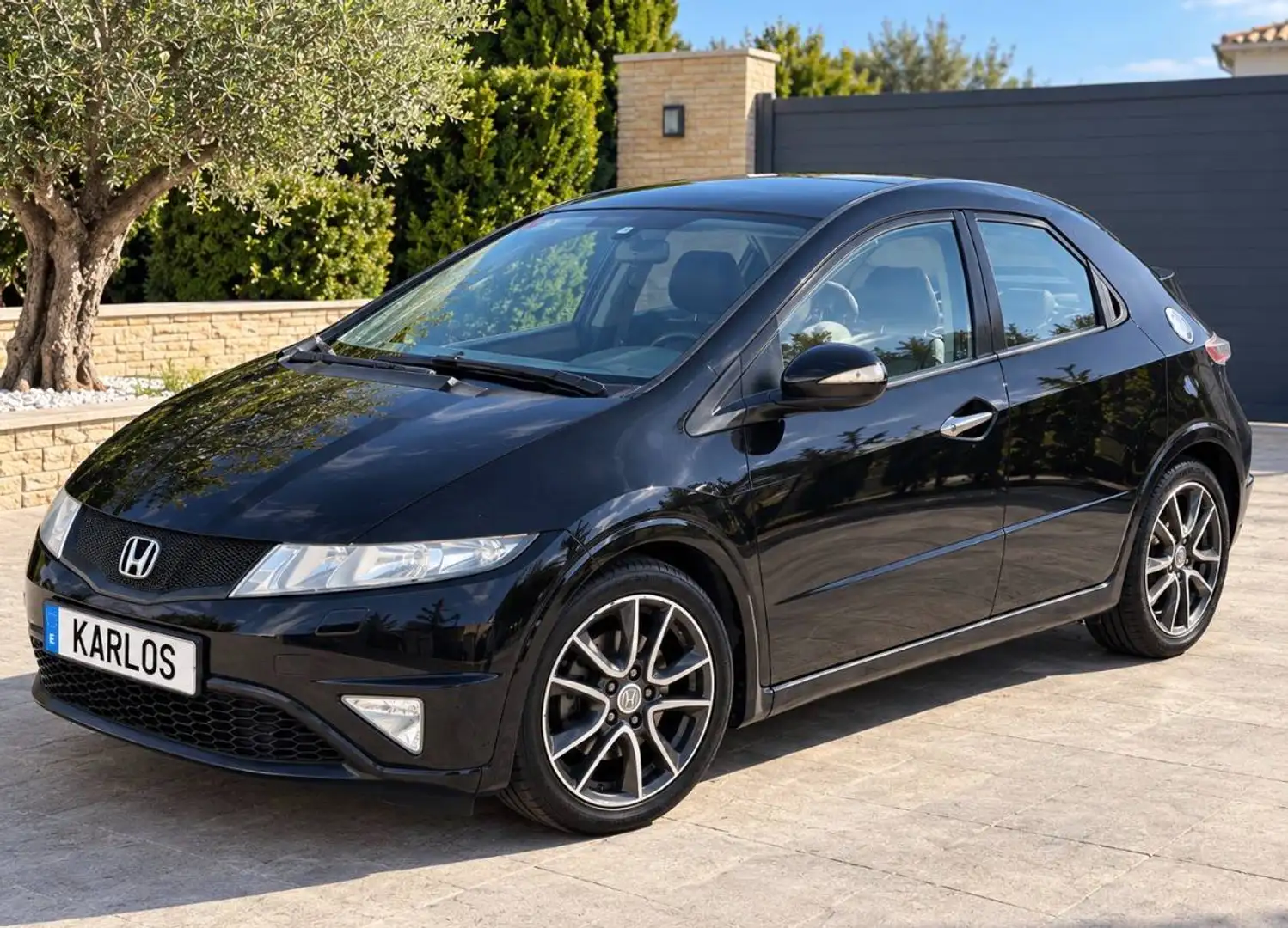 Honda Civic Civic 2.2i-CTDI Sport Sport Negro - 1