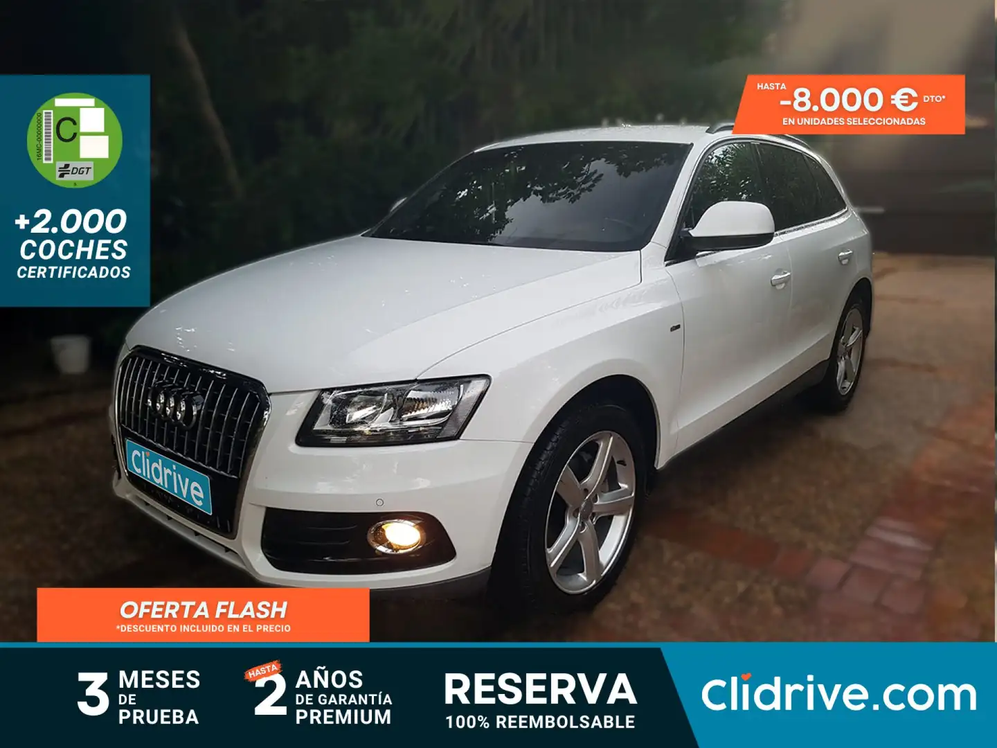 Audi Q5 2.0TDI CD quattro S-Tronic 190 Blanco - 1