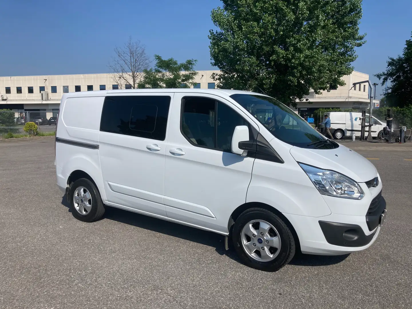 Ford Transit Custom 300 - 6 POSTI - AUTOMATICO Blanc - 1