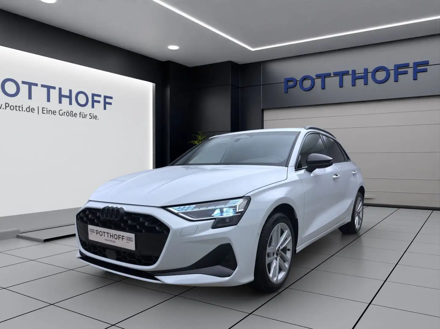 Audi A3 TDI ADVANCED NAVI LED KAMERA SITZHZ Weiß - 1